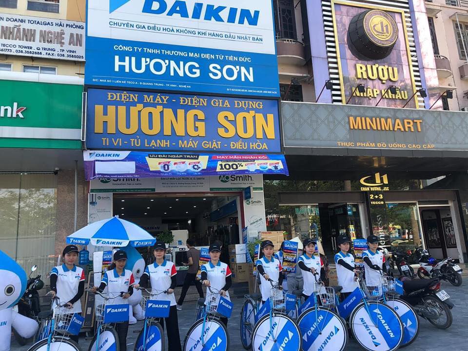Điều hòa DAIKIN chính hãng giá rẻ tại vinh, nghệ an