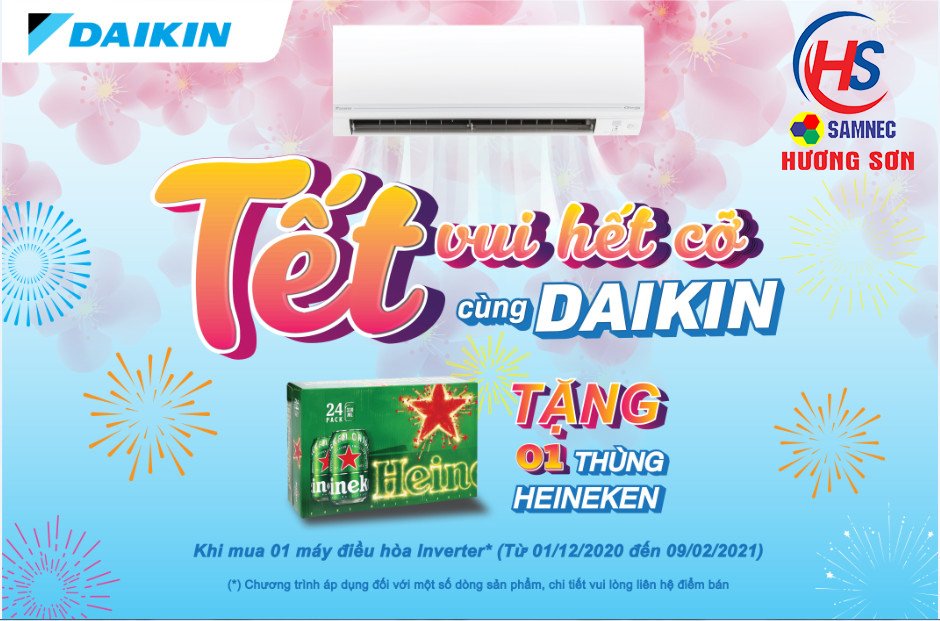 Điều hòa DaiKin chính hãng tại Vinh, Nghệ An