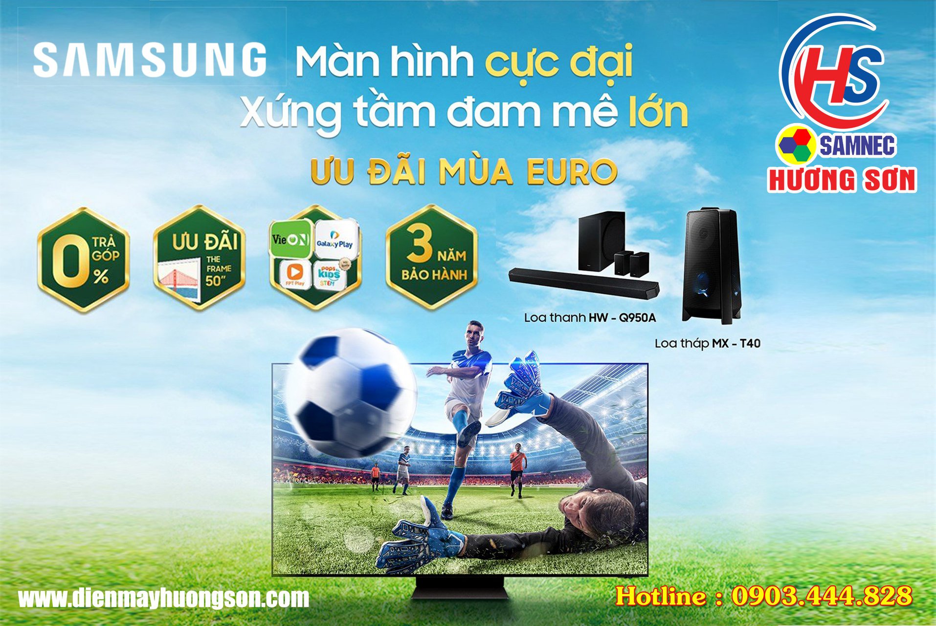 Đại lý phân phối Tivi Samsung chính hãng tại Vinh