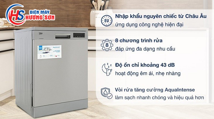 Nhà Phân Phối Máy Rửa Bát Beko Tại Vinh