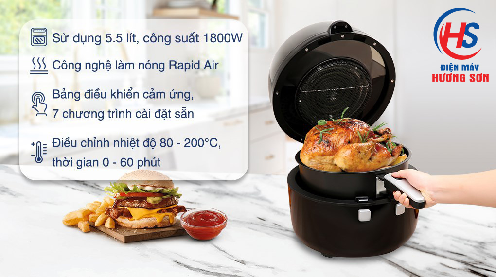 Đại Lý Phân Phối Nồi Chiên Không Dầu Tại Vinh