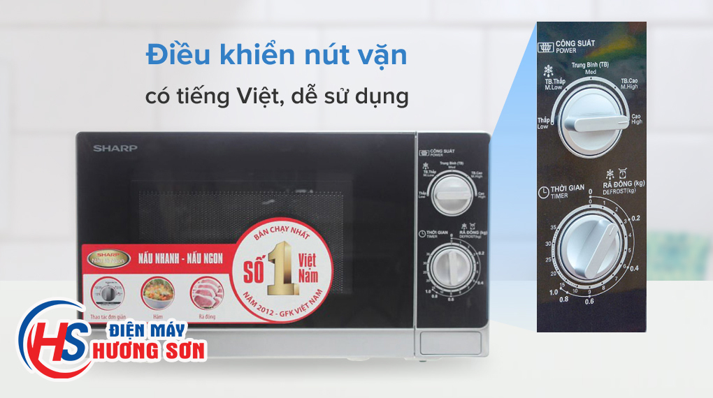 Đơn Vị Cung Cấp Lò Vi Sóng Sharp Tại Vinh