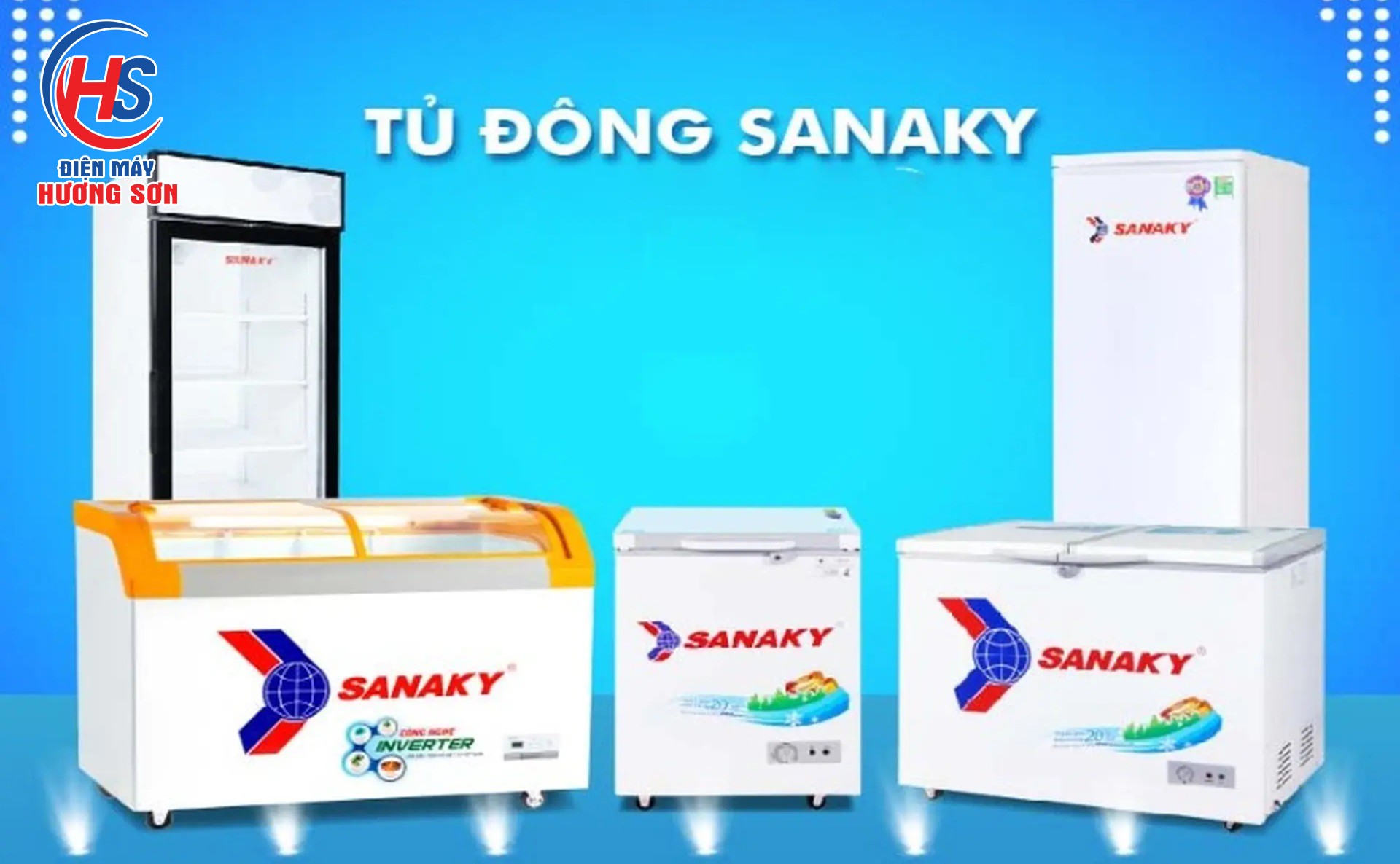 Tổng Kho Cung Cấp Tủ Đông Sanaky Tại Vinh, Nghệ An
