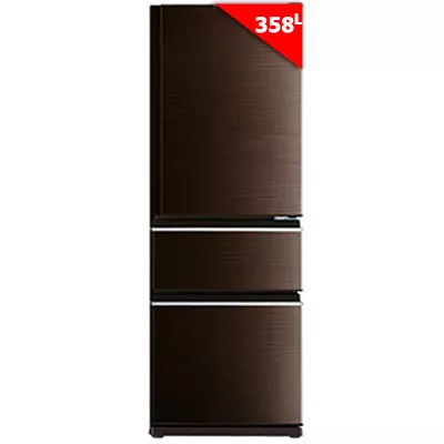 Tủ lạnh Mitsubishi Inverter 358 lít MR-CX46EJ-BRW-V