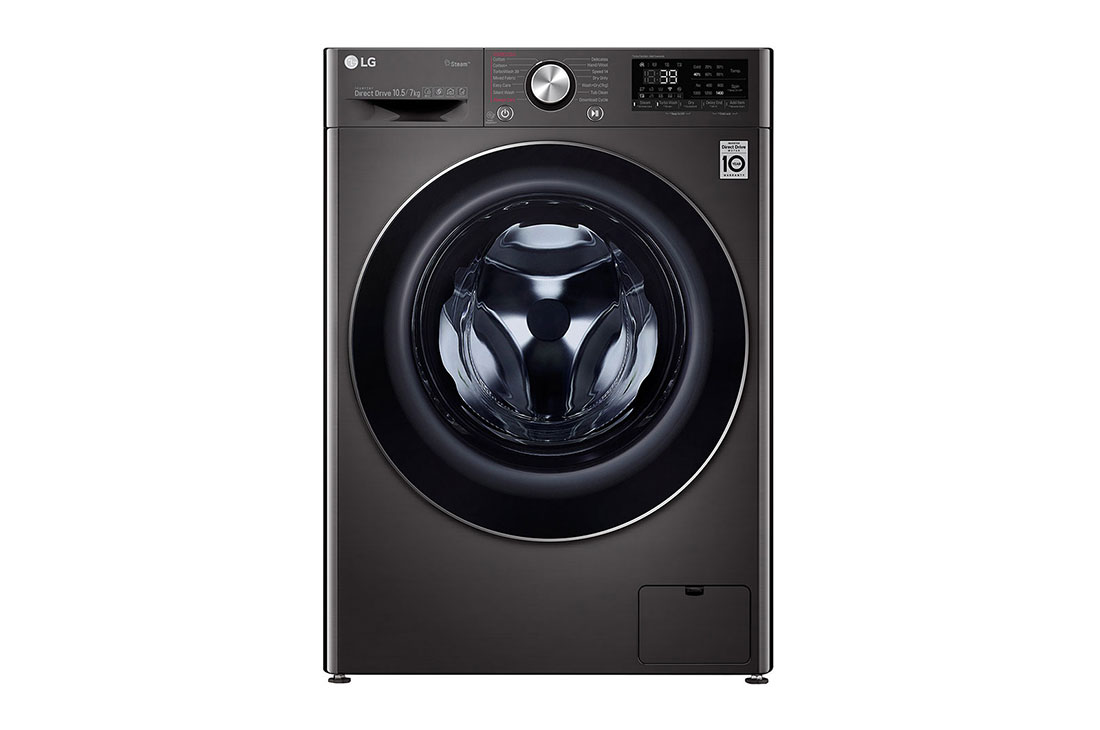 LG AI DD™ Máy giặt lồng ngang 10.5kg (Đen) FV1450S2B