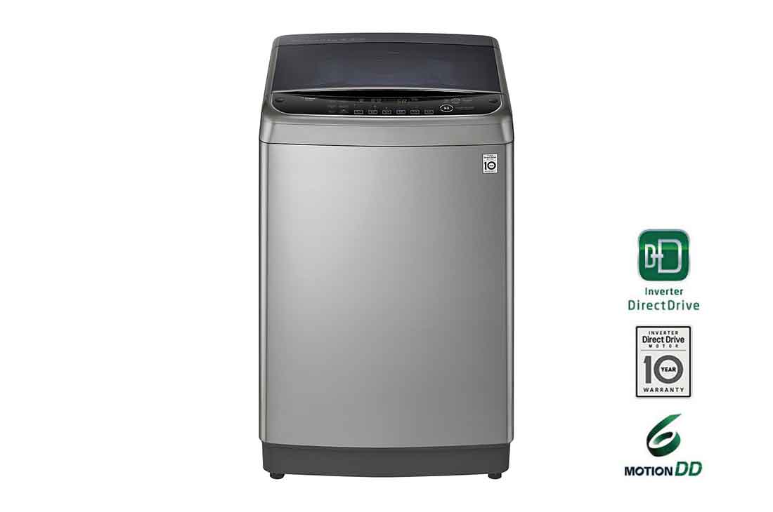 LG TurboWash3D™ Máy giặt Inverter lồng đứng 12kg (Bạc) TH2112SSAV