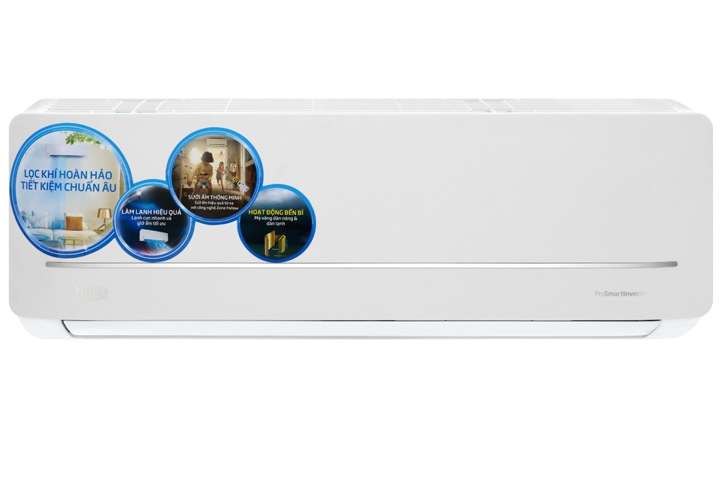 Máy lạnh 2 chiều Beko Inverter 1.5 HP RSVH12VS