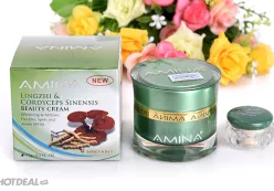 Kem Dưỡng Da Amina 4 Trong 1 Linh Chi, Đông Trùng Hạ Thảo