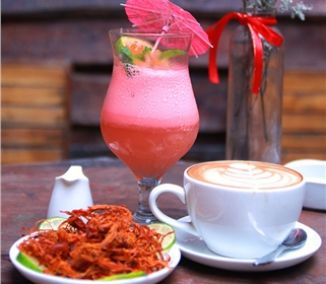 2 ly nước + 1 đĩa bò khô tại Rendez Vous Coffee - Music