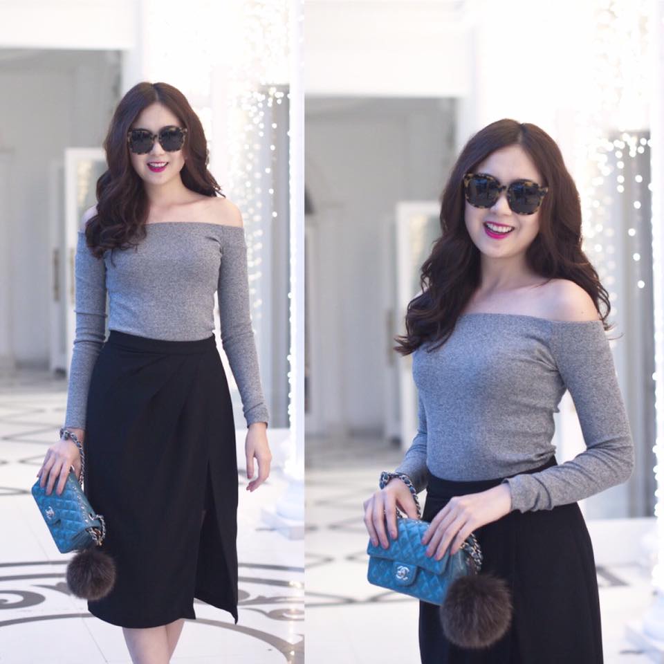 Váy áo ngắm là yêu của MC xinh đẹp nhất VTV