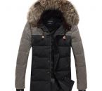 Áo phao nam lông cừu mũ trùm No1Dara