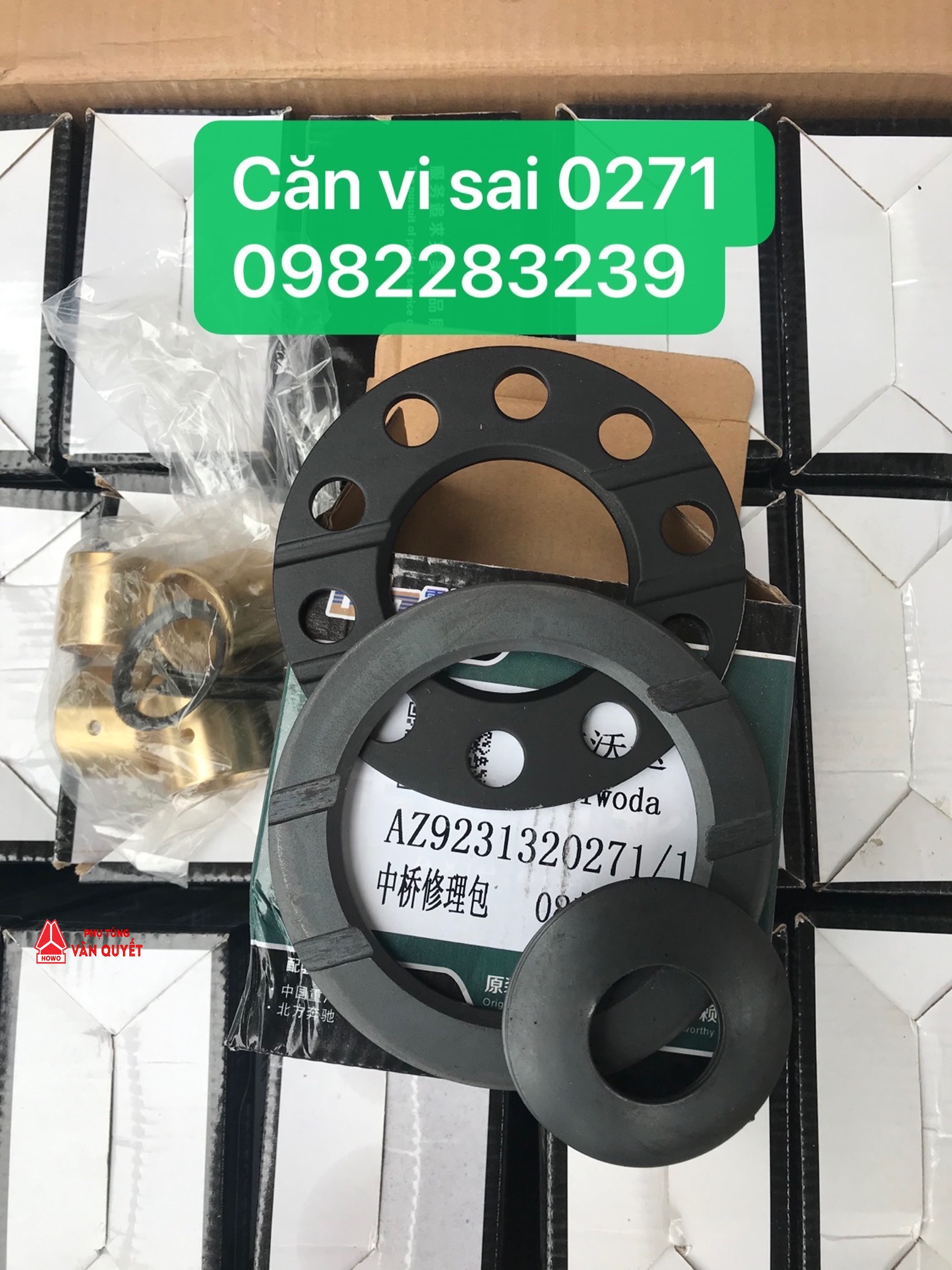 Căn vi sai howo dầy 4.5mm- 5mm