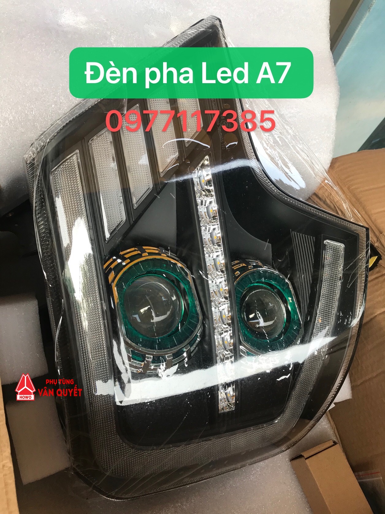 Đèn pha A7 Bi Led