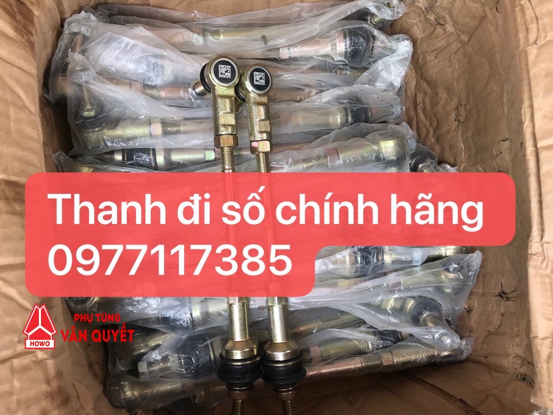 Thanh đi số howo, mắt nước động cơ howo, rô tuyn dây đi số howo chính hãng