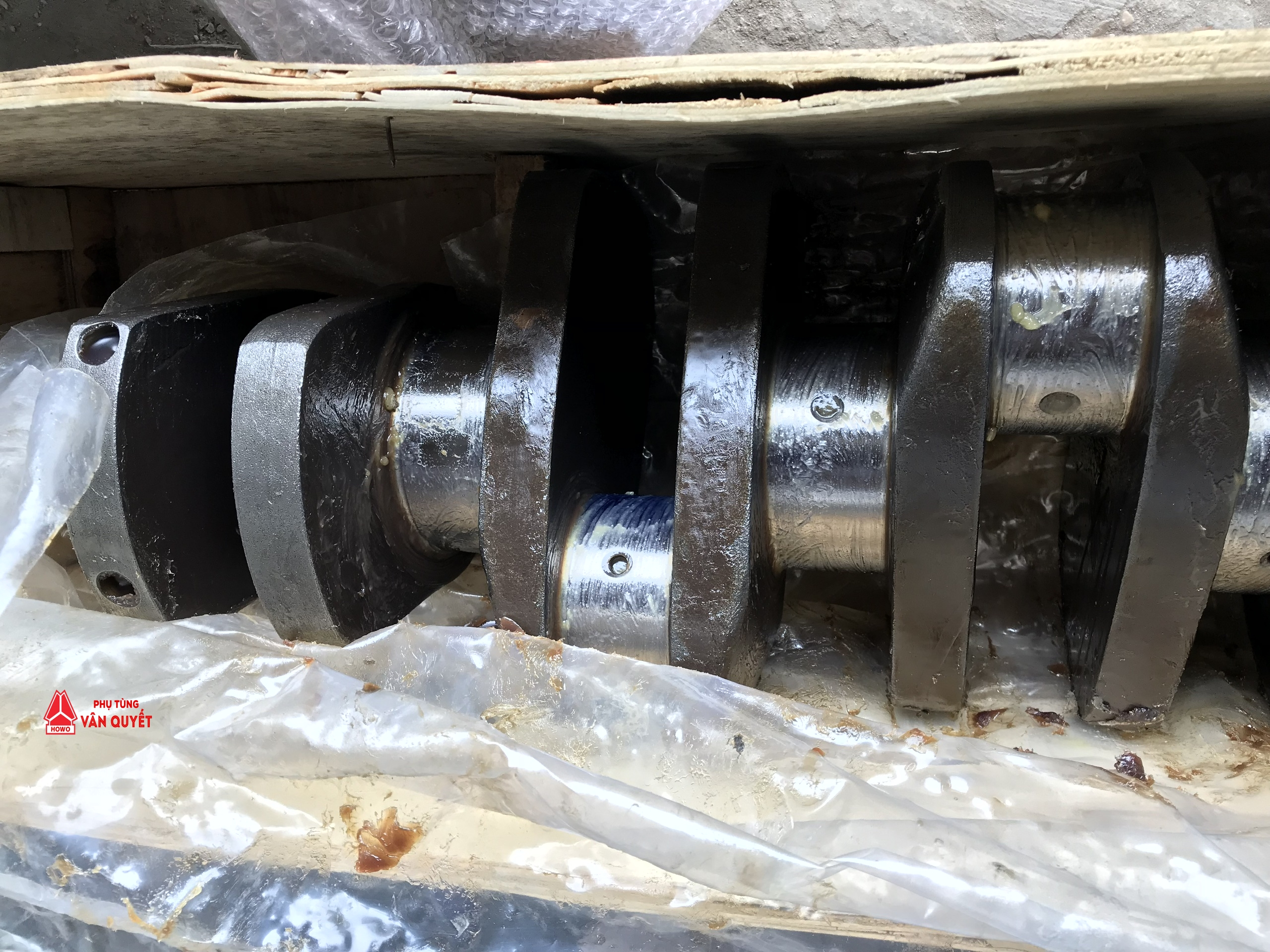 trục cơ howo chính hãng 104kg bảo hành 6 tháng