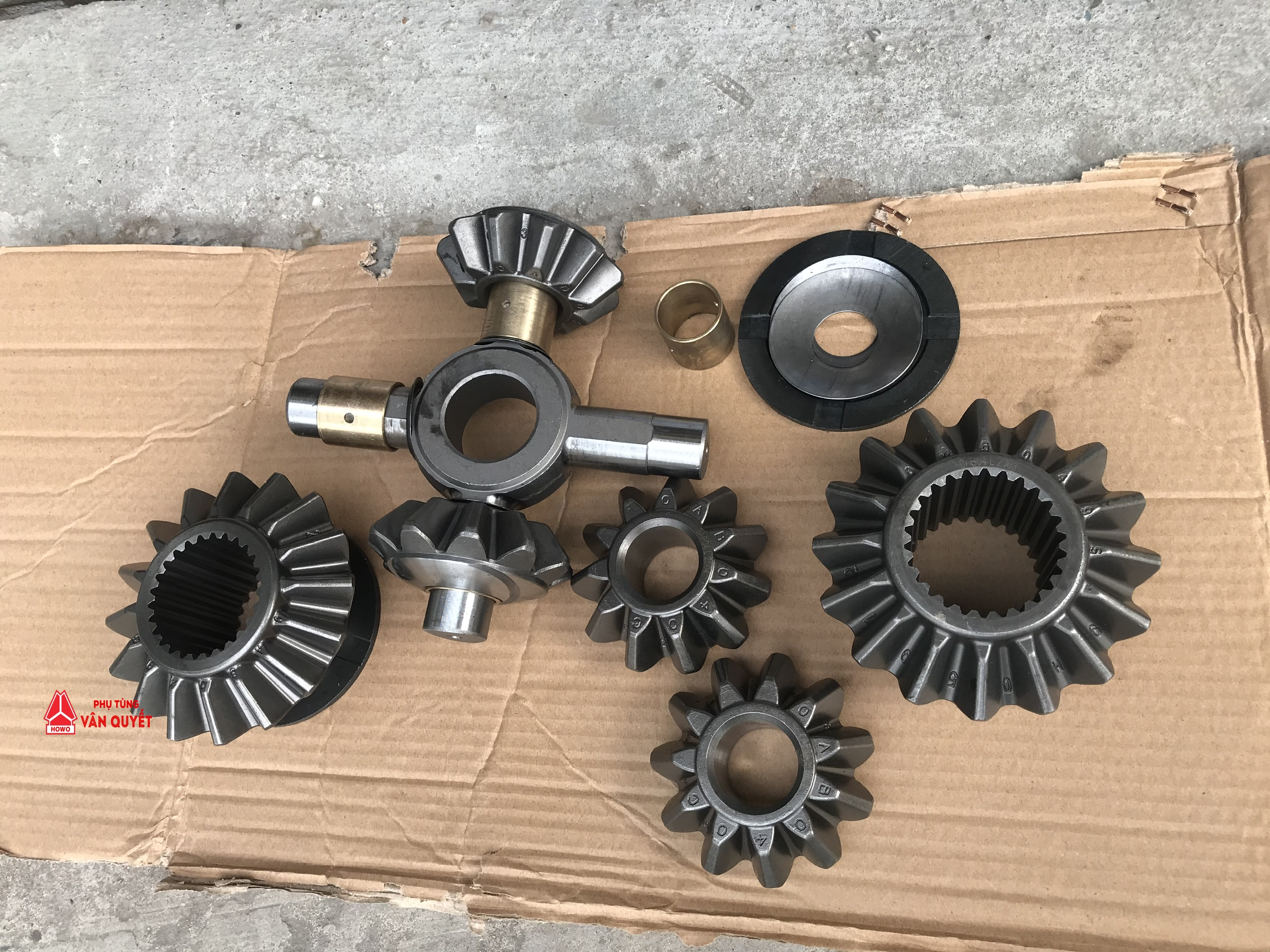 Bánh răng ruột vi sai cầu howo chính hãng