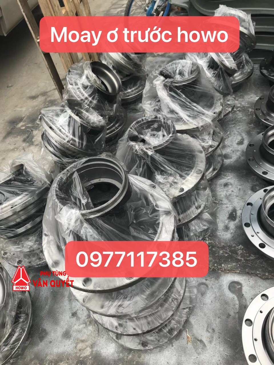 Moay ơ trước howo phanh cơ