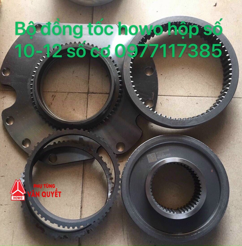 Bộ bánh răng đồng tốc hộp số howo WG2203100006