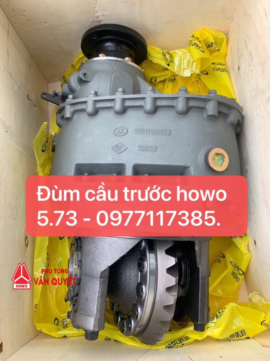 Đùm cầu trước howo 5.73 AZ9114320314 vành chậu 17/28/8