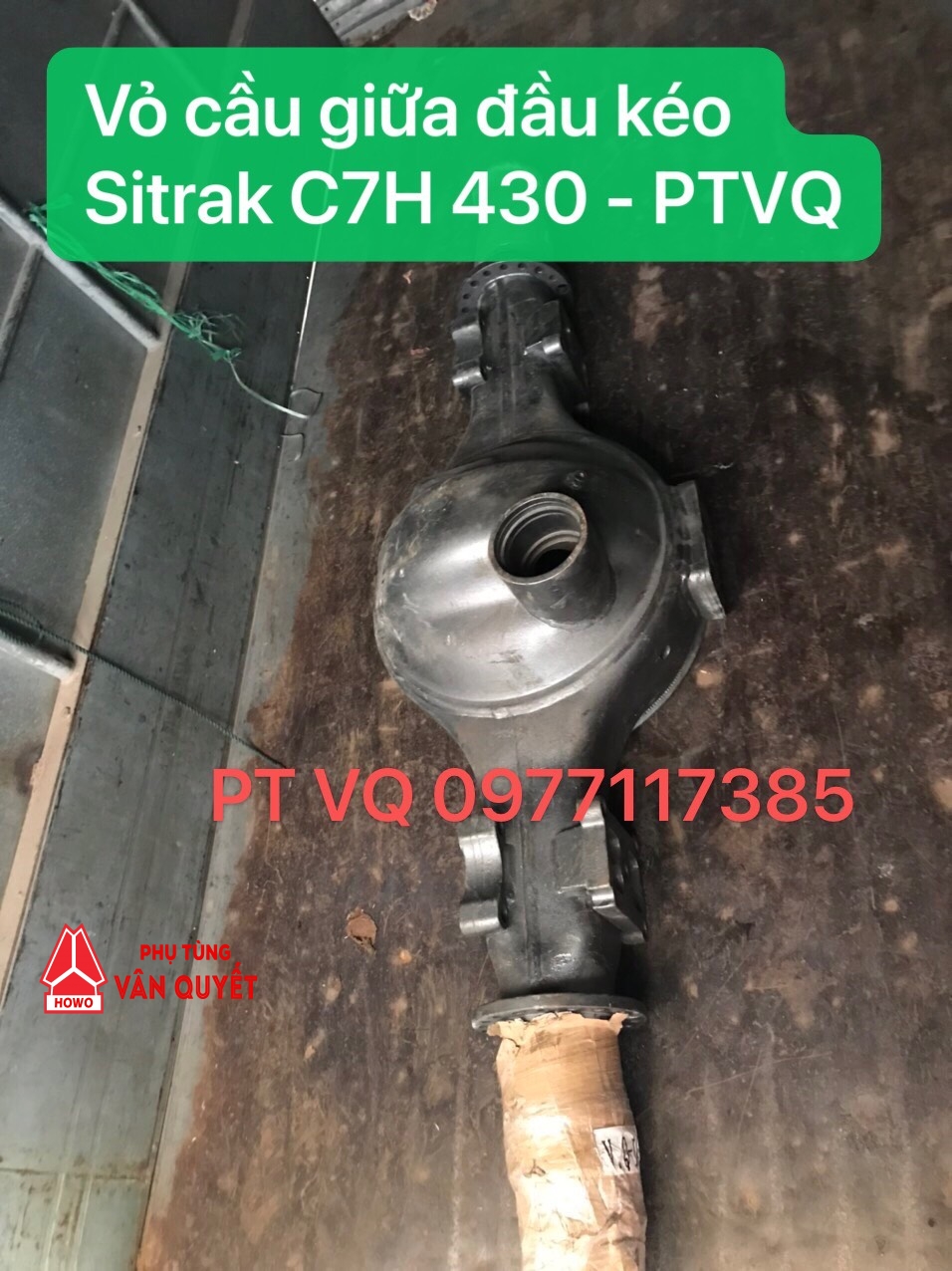 Vỏ cầu giữa đầu kéo Sitrak C7H-430 T7H 440