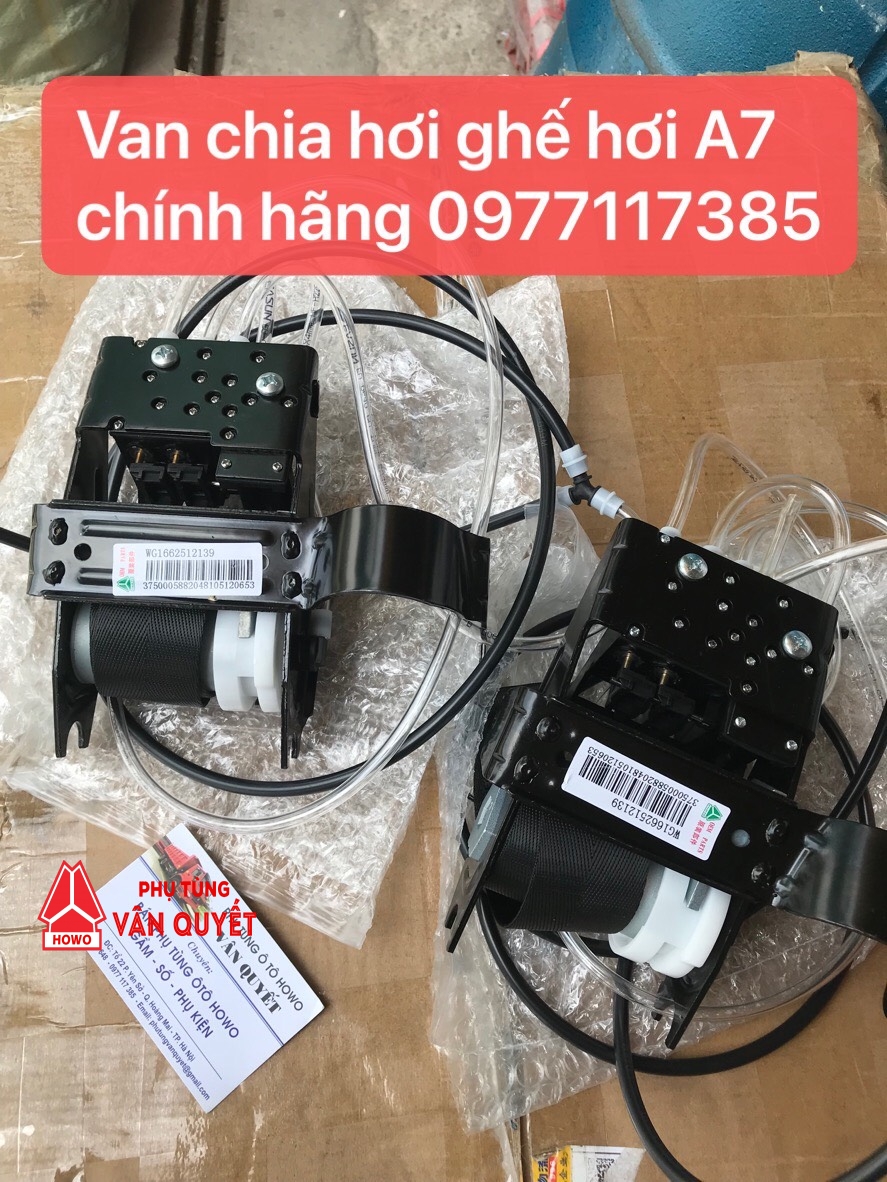 Chia hơi ghế hơi howo A7 chính hãng