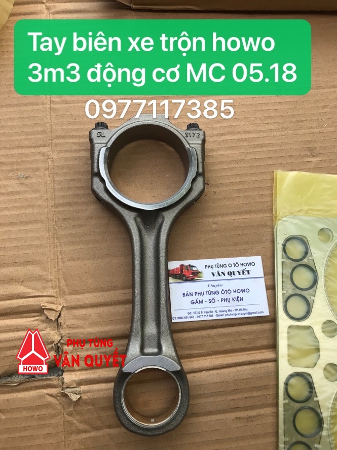 Tay biên động cơ howo MC05.18 xe 2 chân Sinotruck