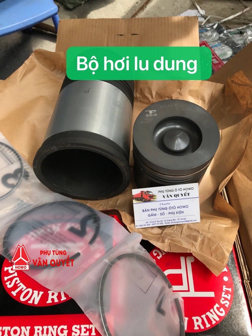 Bộ hơi xe lu dung do Trung Quốc sản xuất