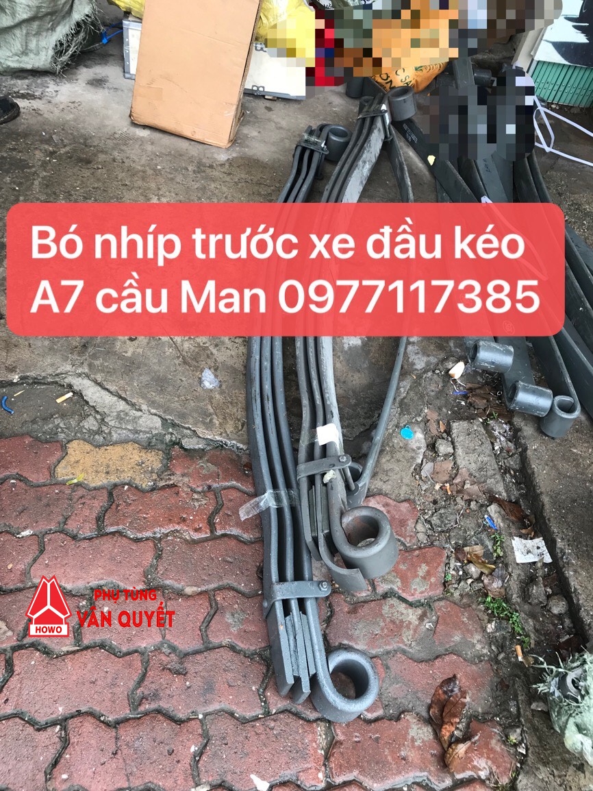 Bó nhíp trước xe đầu kéo A7 cầu Man WG9925522102/1