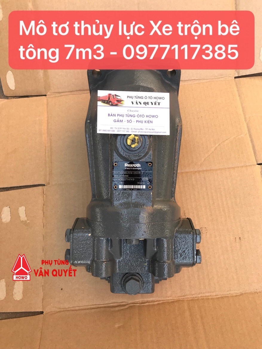 Mô tơ thủy lực Rexroth quay bom xe trộn AA2FM90/61W