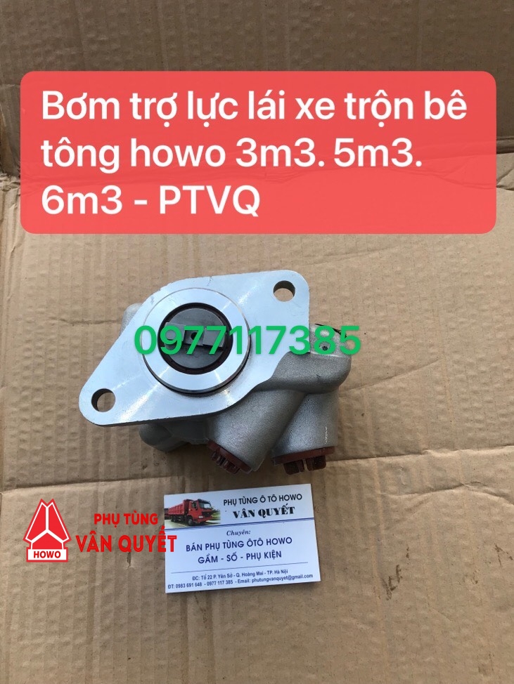 Bơ trợ lực lái xe trộn howo 2 chân LG9716470040/7