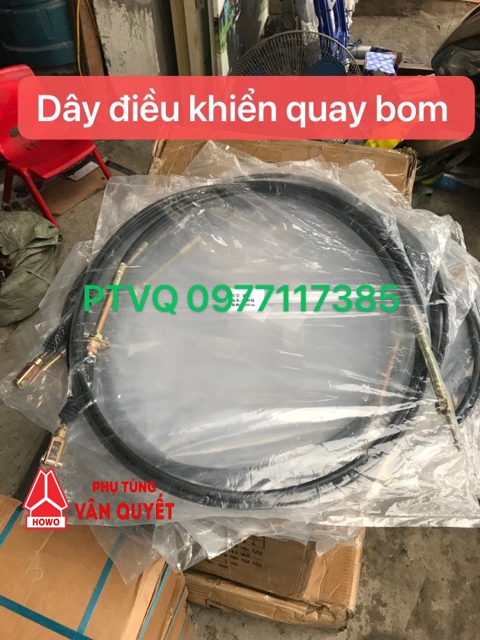 Dây điều khiển quay bom xe trộn V7G 380