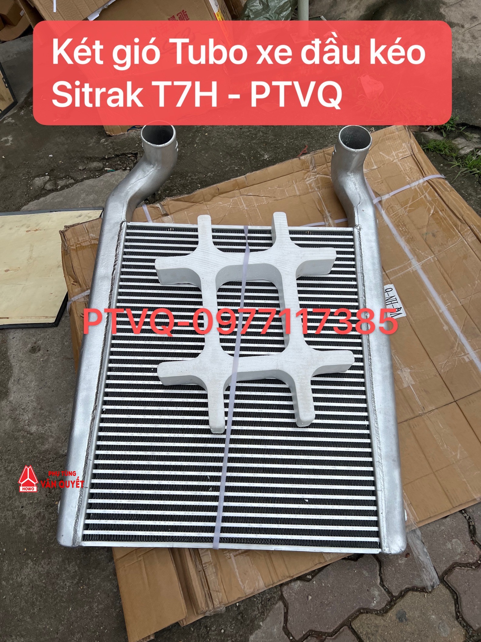 Két gió tubo đầu kéo Sitrak T7H - 440