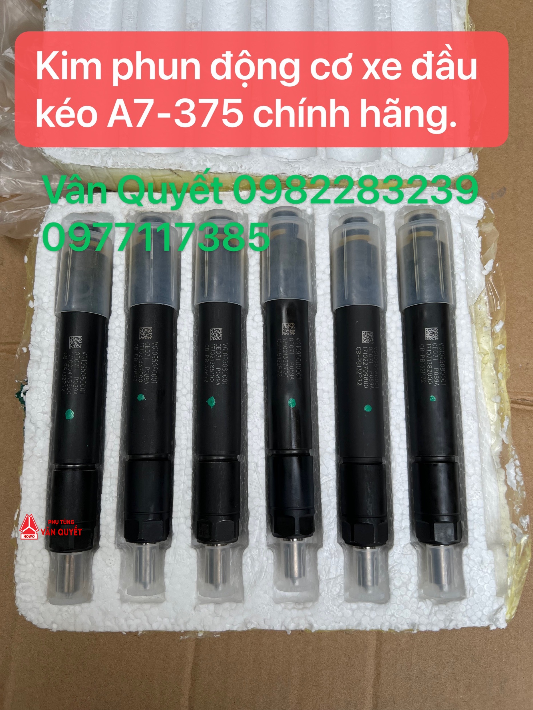 Kim phun động cơ A7 375 chính hãng VG1095080001