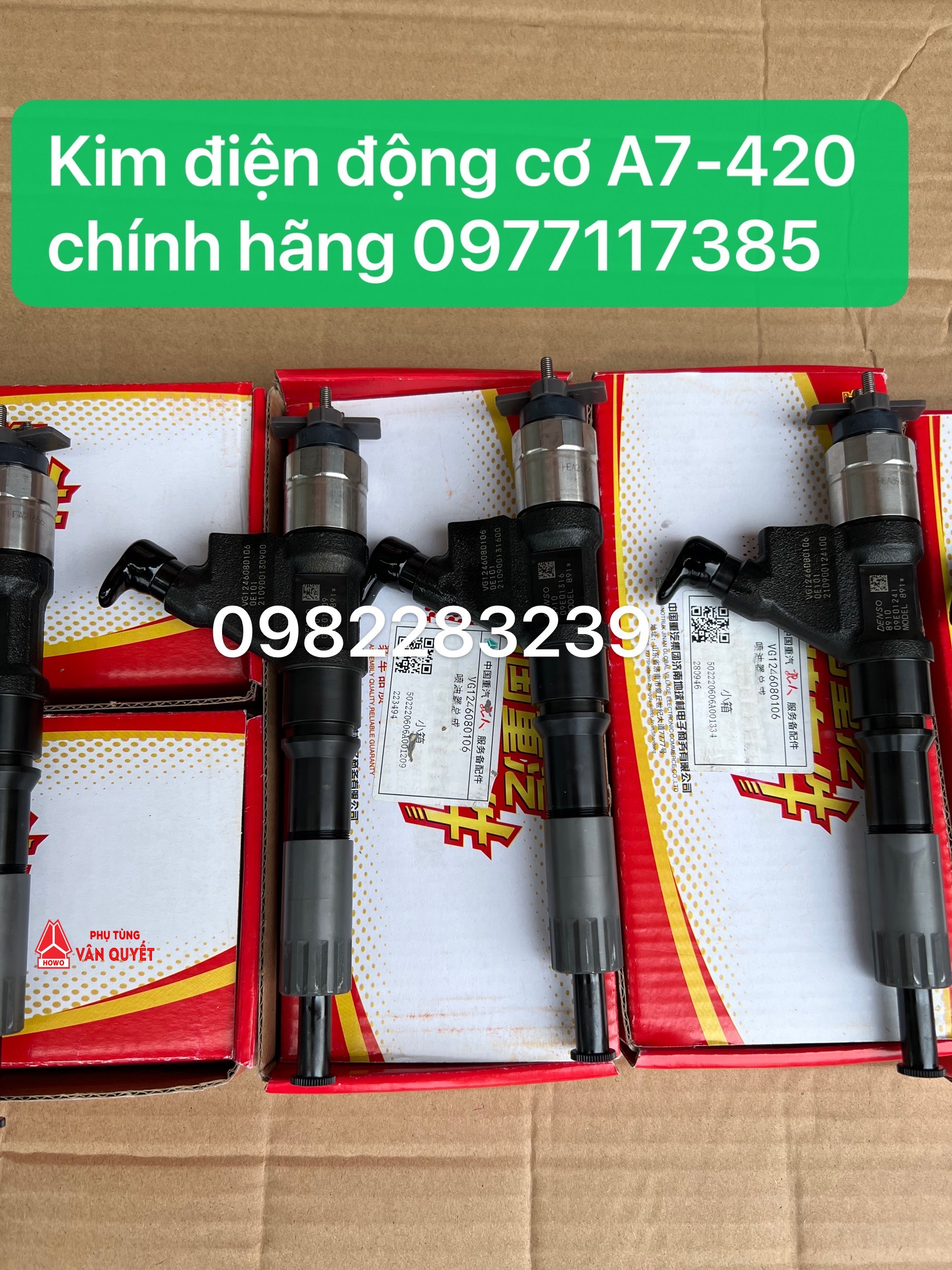 Kim điện xe howo A7 420 động cơ EU5. VG1246080106