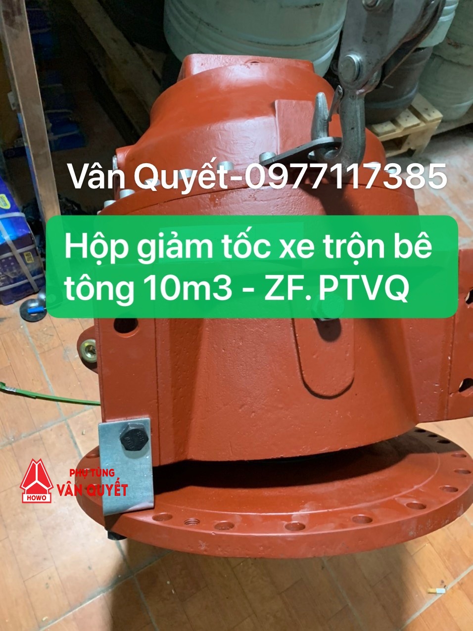 Hộp giảm tốc xe bồn trộn bê tông ZF P3301, P4300, P5300, P7300