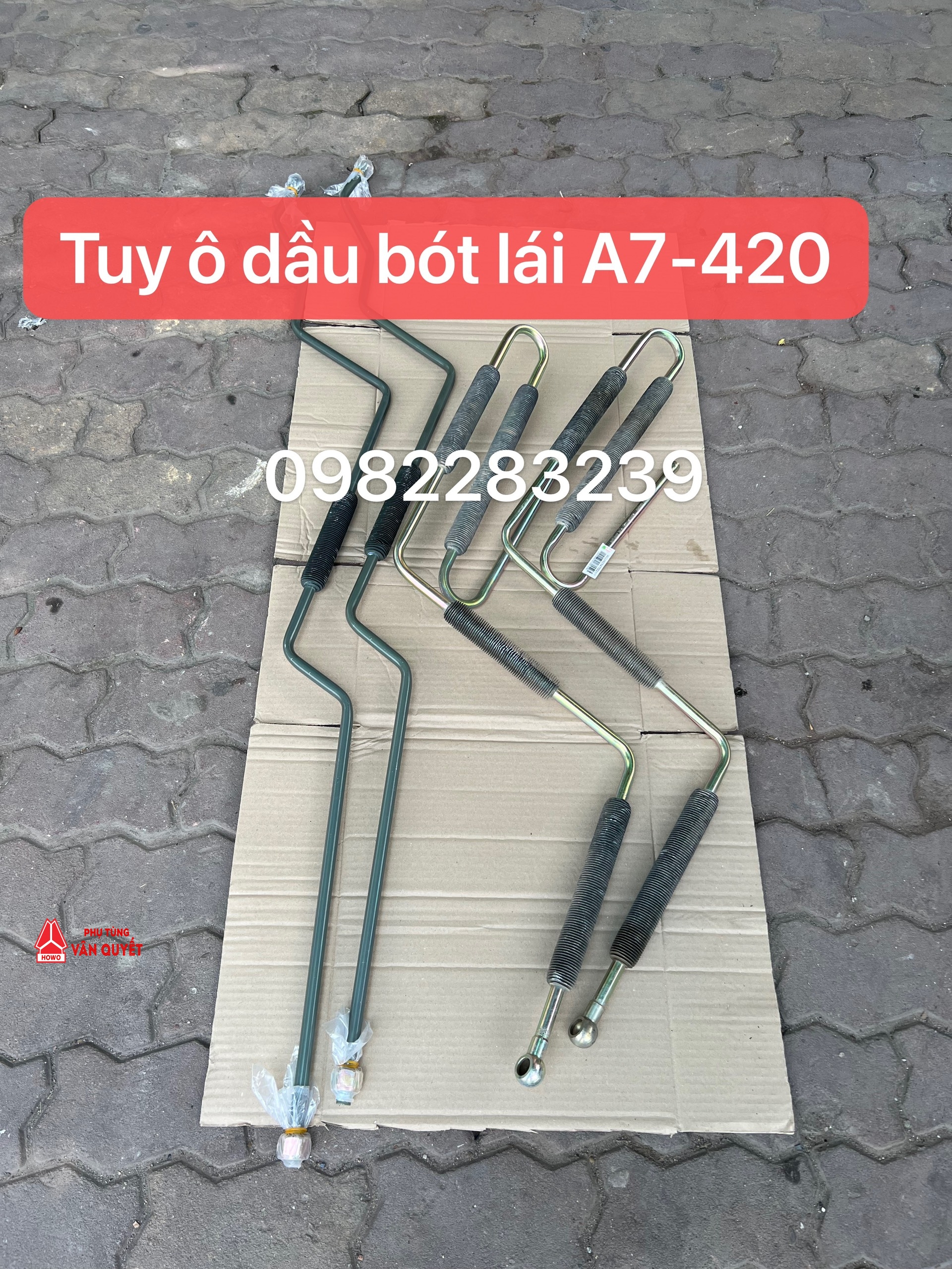 Tuy ô dầu thủy lực bót lái xe đầu kéo A7 máy điện EU5
