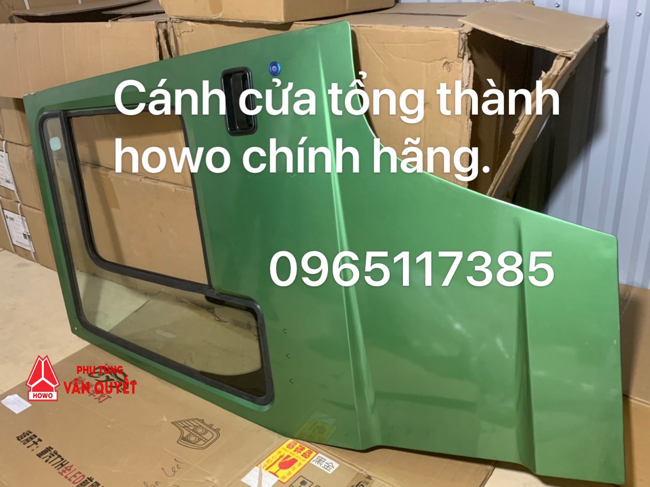 Cánh cửa howo 371, 380 - A7 tổng thành