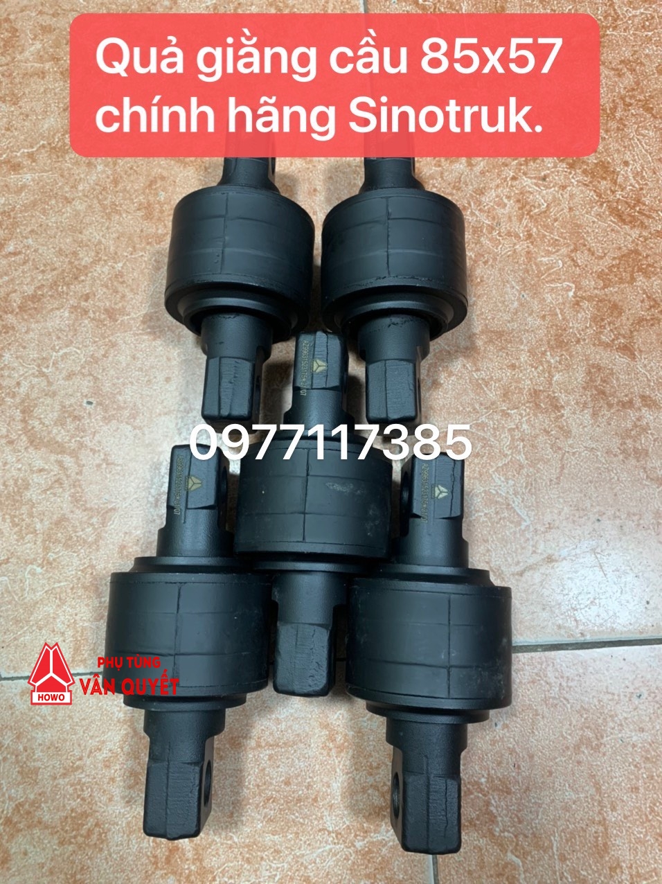 Bán quả giằng cầu howo 85x57 chính hãng bảo hành 6 tháng