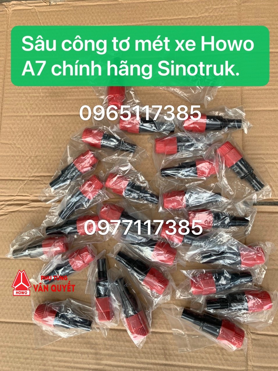 Sâu công tơ mét Howo 371, 380, A7 375, 380, 420. Cảm biến công tơ mét xe howo A7