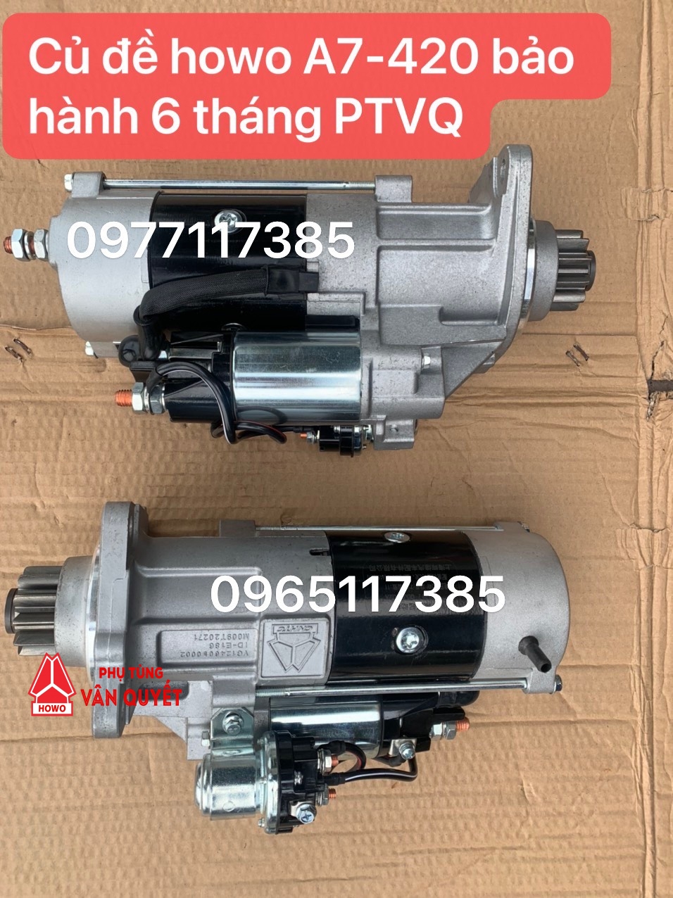 Củ đề howo A7-420 VG1246090002 bảo hành 6 tháng