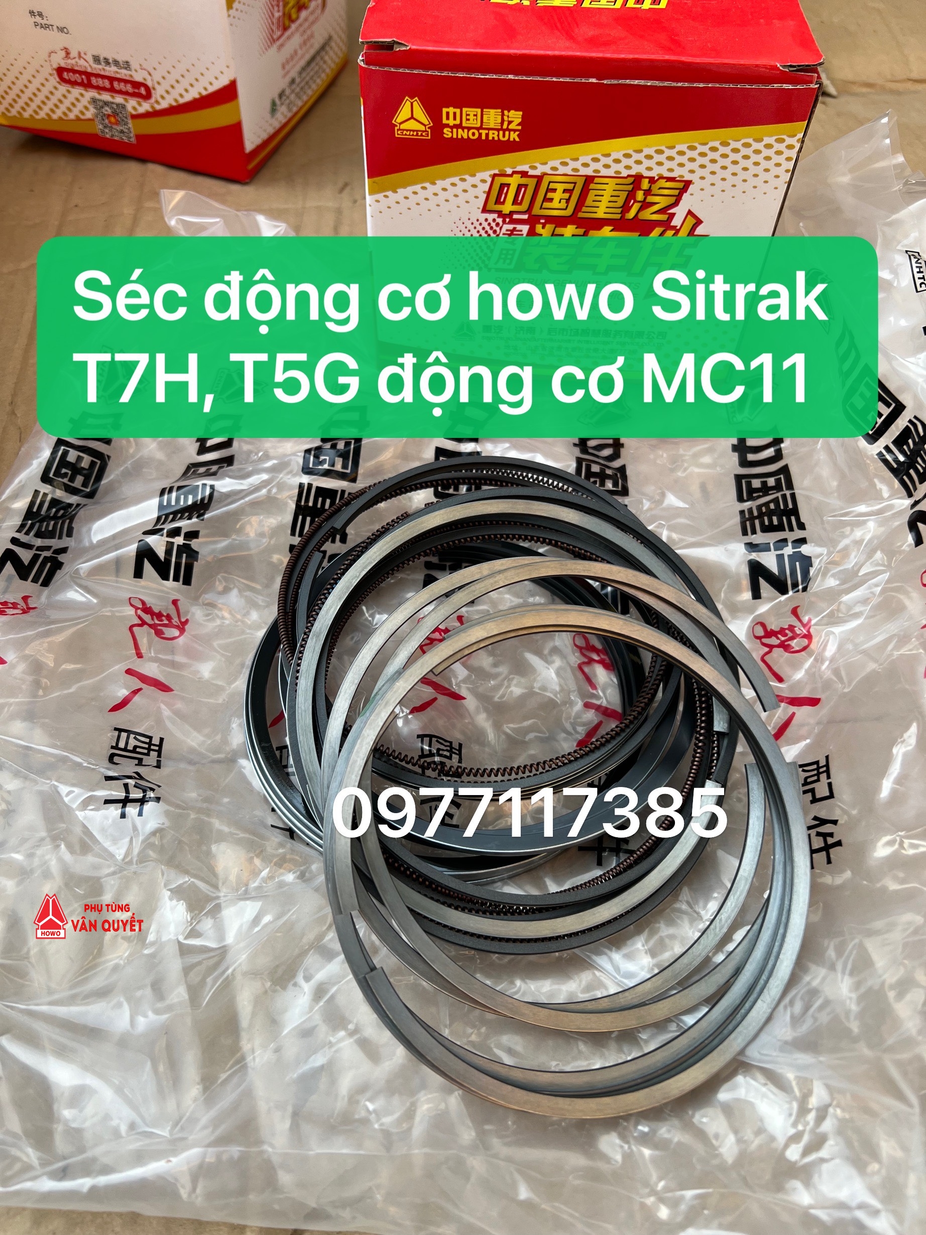 Bán bộ séc măng hơi động cơ MC11 chính hãng