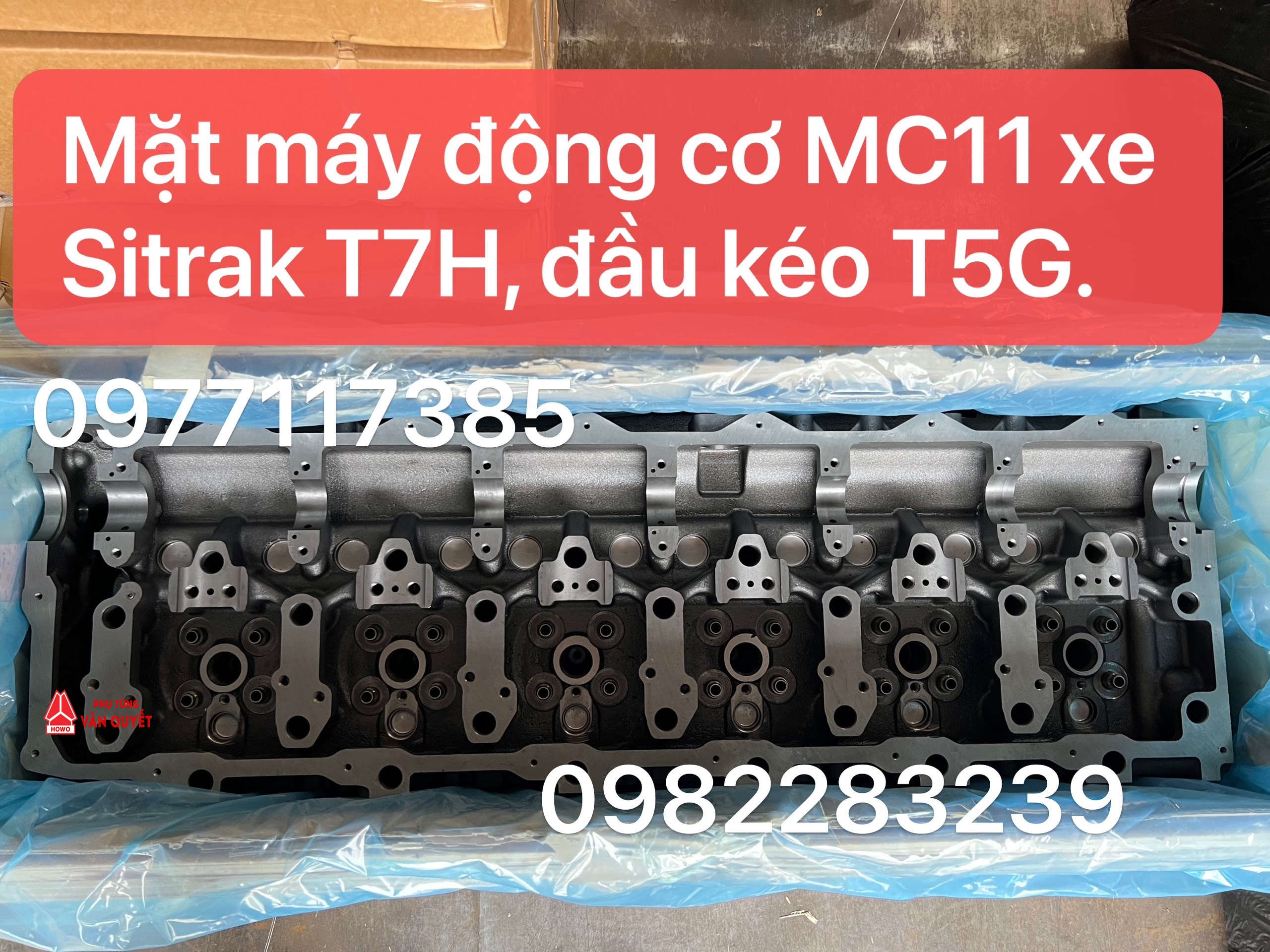 Bán mặt máy động cơ Man MC11 xe howo Sitrak T7H, đầu kéo T5G, TX400, VX400