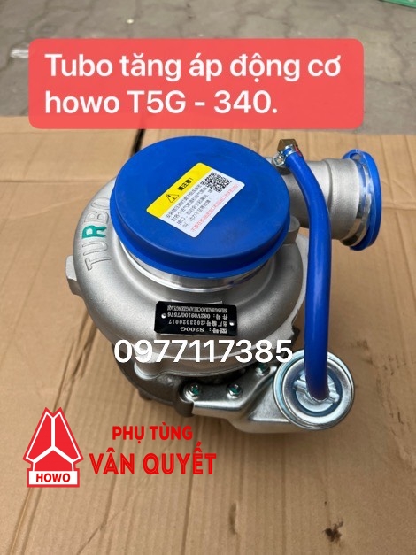 Bán tubo tăng áp động cơ MC07, MC05 lắp cho xe howo T5G 340, xe ben xe trộn 2 chân động cơ Man MC05. 082V091001-7576