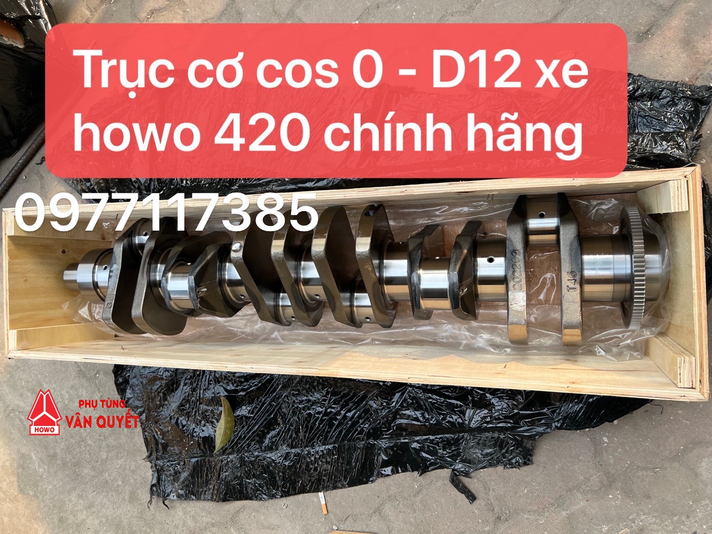 Phụ tùng động cơ xe howo A7