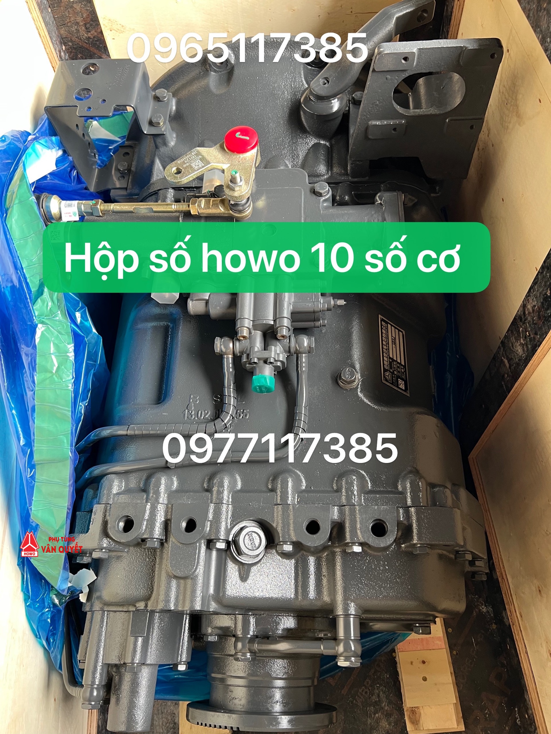 Bán hộp số howo 10 số