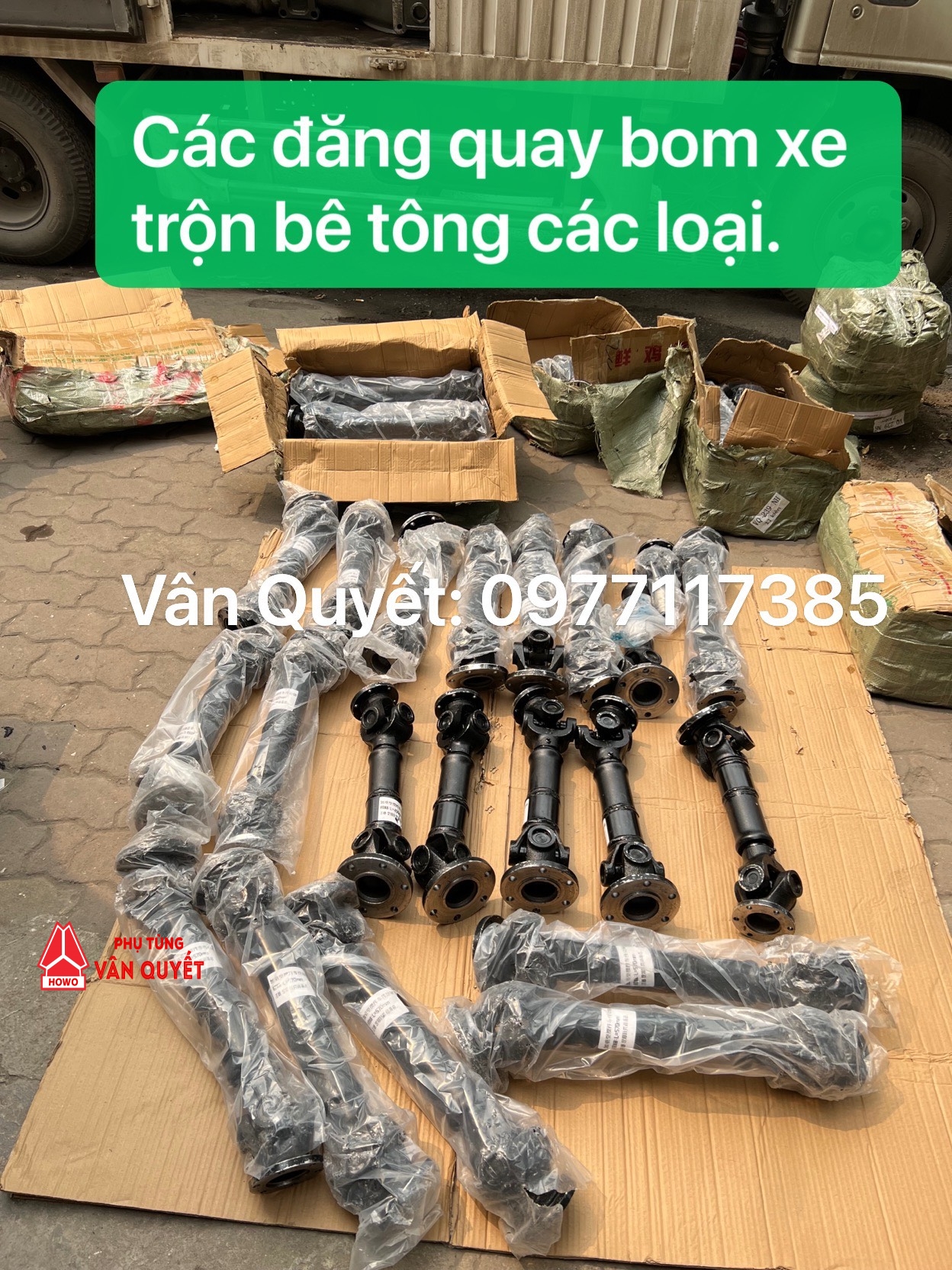 Bán khẩu các đăng quay bom xe trộn bê tông, Bán các đăng quay chum xe trộn bê tông