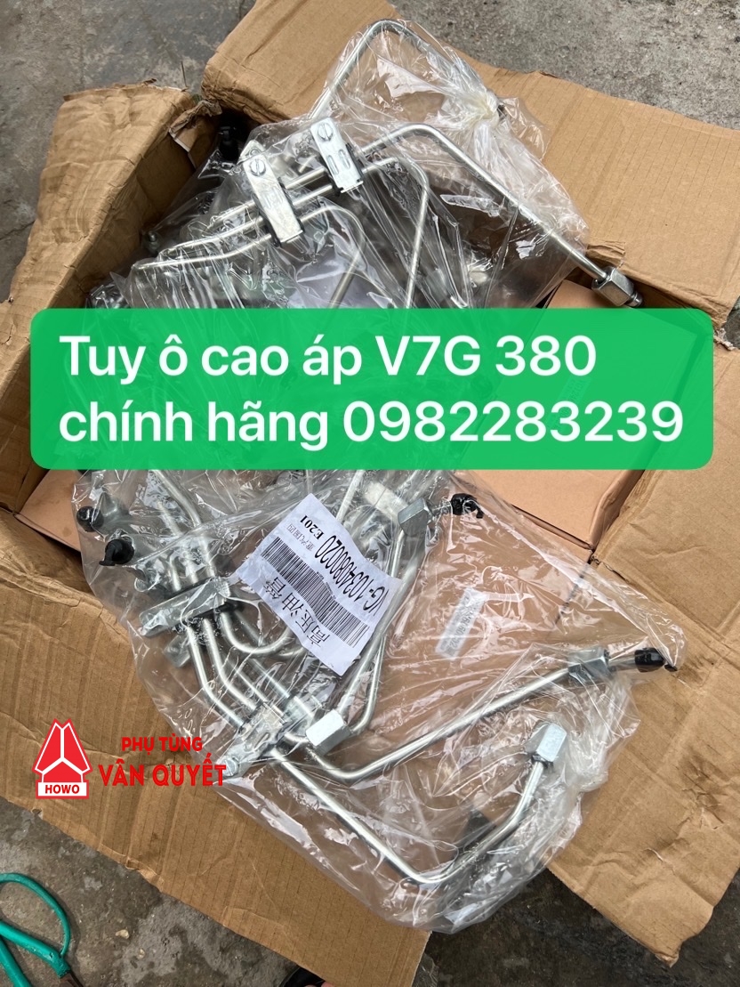 Tuy ô bơm cao áp howo 380 máy điện. VG1034080020