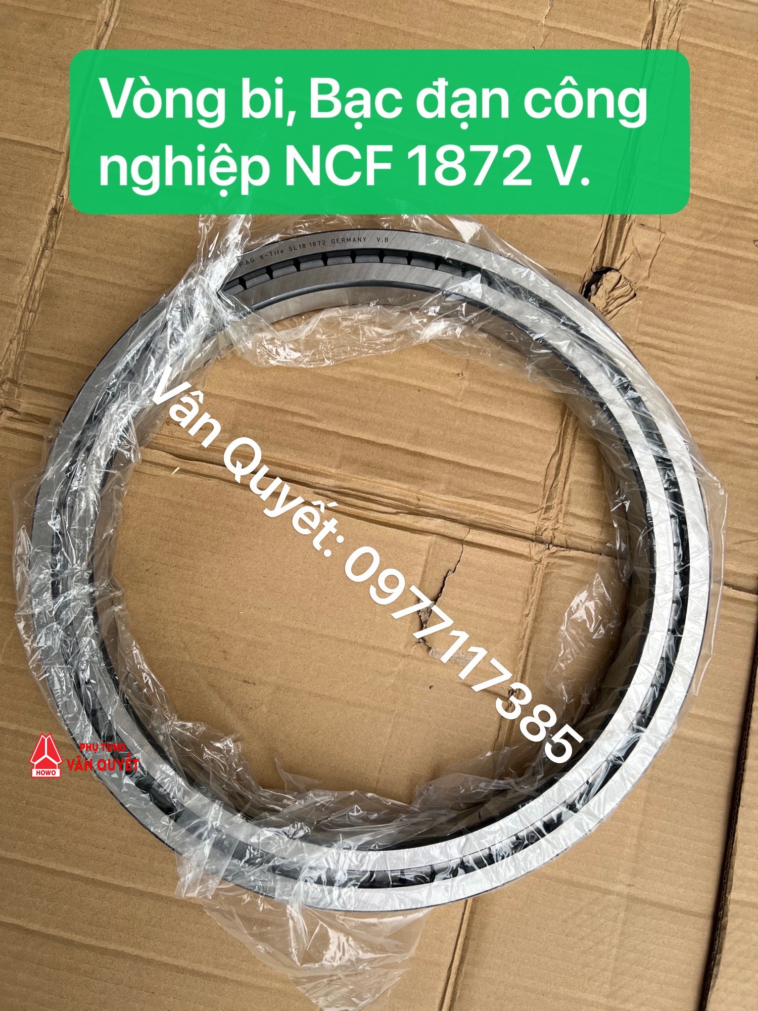 Vòng bi bạc đạn công nghiệp NCF 1872 V