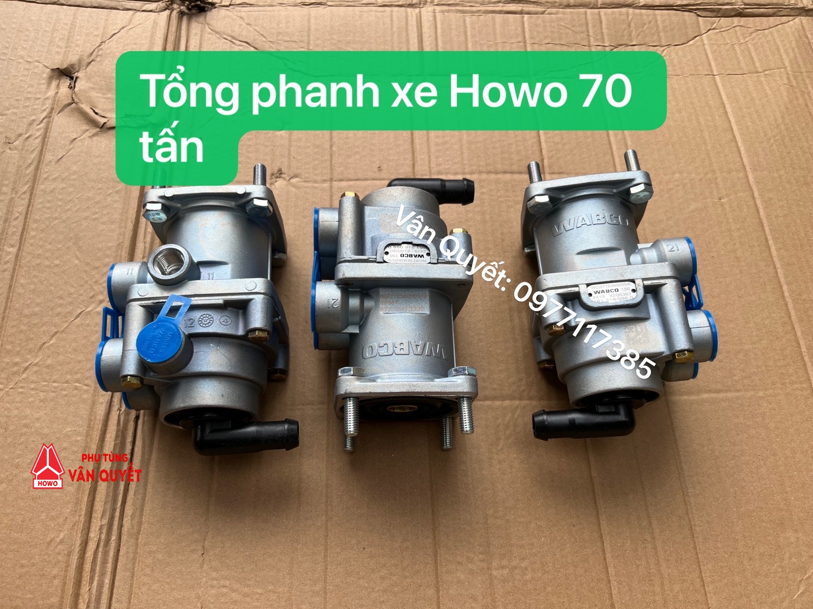 Tổng phanh xe howo 70 tấn, Cóc đạp phanh howo 70 tấn. WG971936005