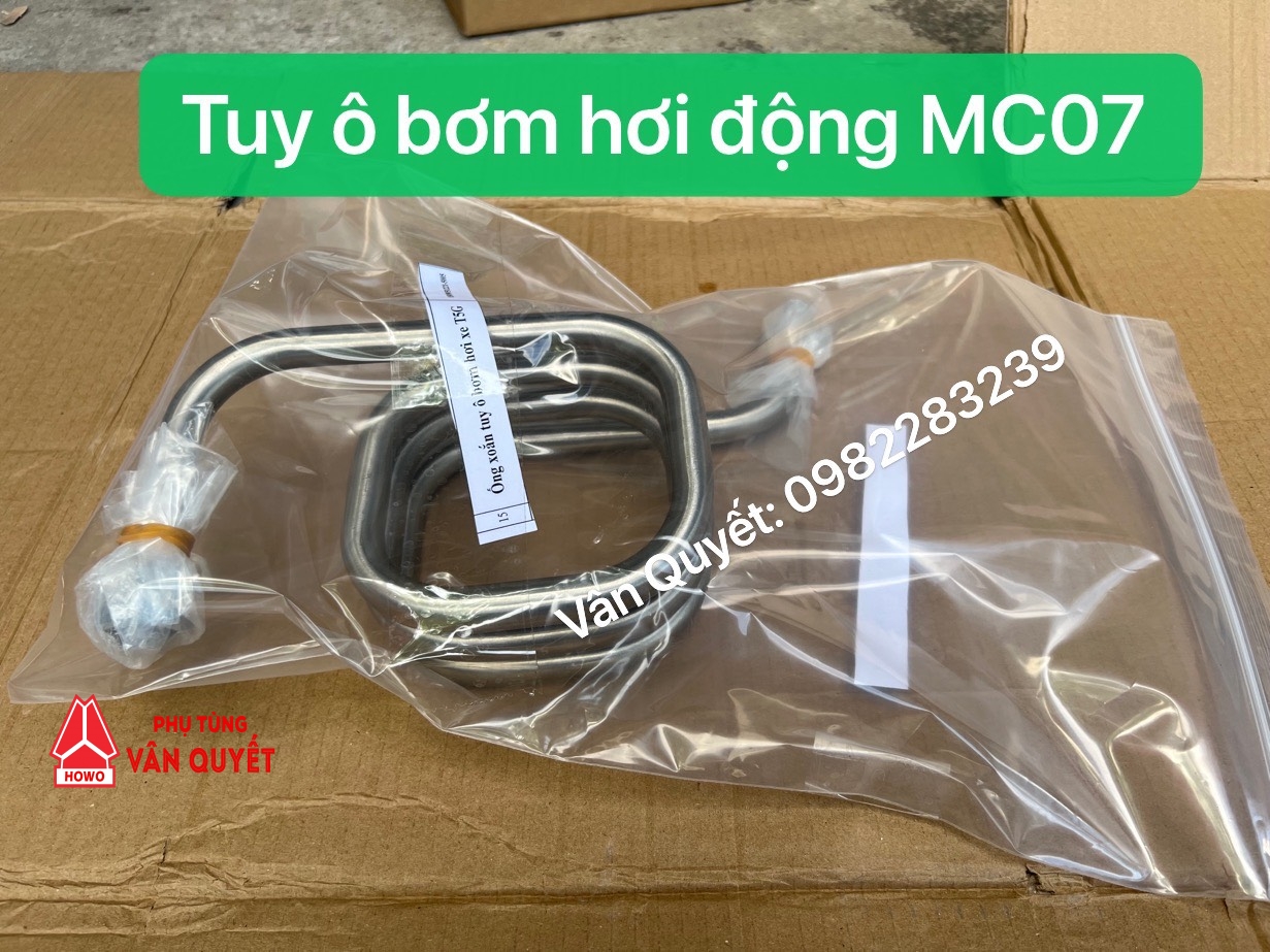 Tuy ô bơm hơi xe howo T5G 340. 850W51221-5005